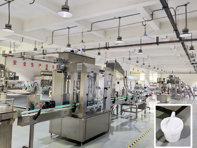 商用桶裝醬料灌裝壓蓋生產(chǎn)線